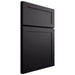 Shiloh Cabinetry Full Overlay Malibu Paintable Black Door
