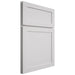Shiloh Cabinetry Full Overlay Malibu Paintable Pure White Door