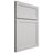 Shiloh Cabinetry Full Overlay Malibu Paintable Repose Gray Door