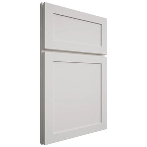Shiloh Cabinetry Full Overlay Malibu Paintable Soft White Door