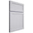Shiloh Cabinetry Full Overlay Malibu Paintable Upward Door