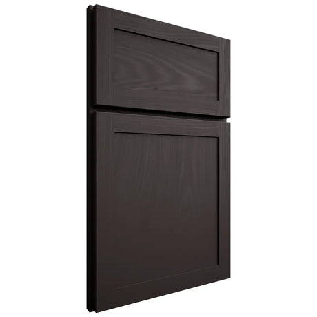 Shiloh Cabinetry Full Overlay Malibu Poplar Plain Cut Carbon Door