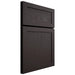 Shiloh Cabinetry Full Overlay Malibu Poplar Plain Cut Carbon Door