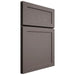 Shiloh Cabinetry Full Overlay Malibu Poplar Plain Cut Heatherstone Door