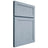 Shiloh Cabinetry Full Overlay Malibu Poplar Plain Cut Sky Door