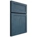 Shiloh Cabinetry Full Overlay Malibu Red Oak Plain Cut Hudson Door