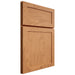 Shiloh Cabinetry Full Overlay Malibu Red Oak Plain Cut Medium Door