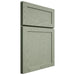 Shiloh Cabinetry Full Overlay Malibu Red Oak Plain Cut Moss Door