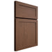 Shiloh Cabinetry Full Overlay Malibu Walnut Plain Cut Natural Door