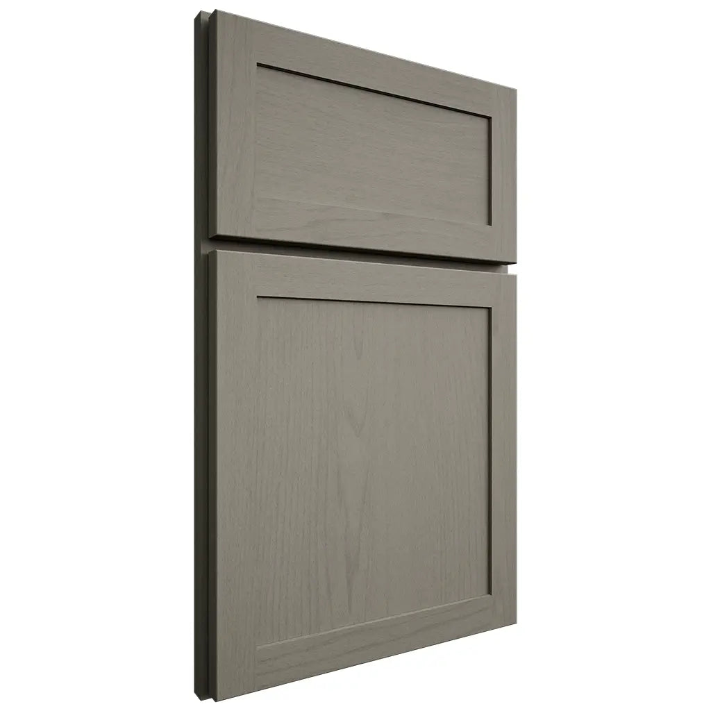 Shiloh Cabinetry Full Overlay Malibu Walnut Plain Cut Thyme Door