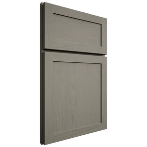 Shiloh Cabinetry Full Overlay Malibu Walnut Plain Cut Thyme Door
