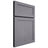 Shiloh Cabinetry Full Overlay Malibu White Oak Plain Cut Cadet Door