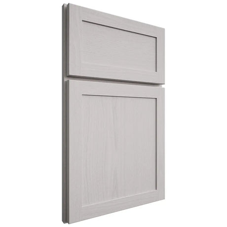 Shiloh Cabinetry Full Overlay Malibu White Oak Plain Cut Cotton Door