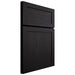 Shiloh Cabinetry Full Overlay Malibu White Oak Plain Cut Espresso Door