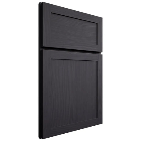Shiloh Cabinetry Full Overlay Malibu White Oak Plain Cut Harbor Door