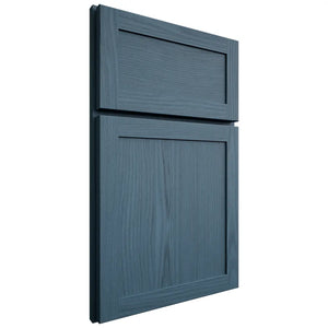 Shiloh Cabinetry Full Overlay Malibu White Oak Plain Cut Hudson Door