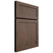 Shiloh Cabinetry Full Overlay Malibu White Oak Plain Cut Mineral Door