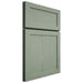 Shiloh Cabinetry Full Overlay Malibu White Oak Plain Cut Moss Door