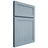 Shiloh Cabinetry Full Overlay Malibu White Oak Plain Cut Sky Door