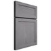 Shiloh Cabinetry Full Overlay Malibu White Oak Plain Cut Sterling Door