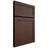 Shiloh Cabinetry Full Overlay Malibu White Oak Quarter Sawn Braun Door