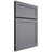 Shiloh Cabinetry Full Overlay Malibu White Oak Quarter Sawn Cadet Door