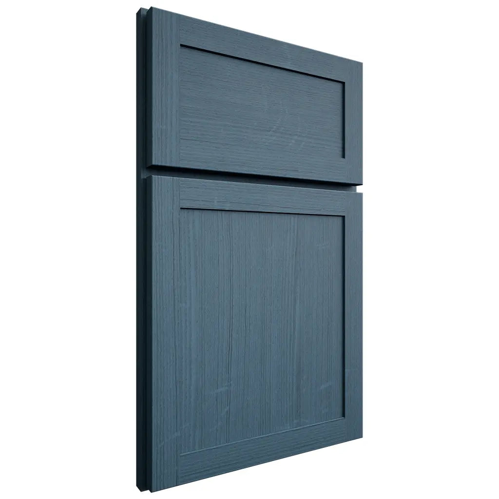 Shiloh Cabinetry Full Overlay Malibu White Oak Quarter Sawn Hudson Door