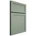 Shiloh Cabinetry Full Overlay Malibu White Oak Quarter Sawn Moss Door