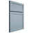 Shiloh Cabinetry Full Overlay Malibu White Oak Quarter Sawn Sky Door