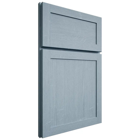 Shiloh Cabinetry Full Overlay Malibu White Oak Quarter Sawn Sky Door