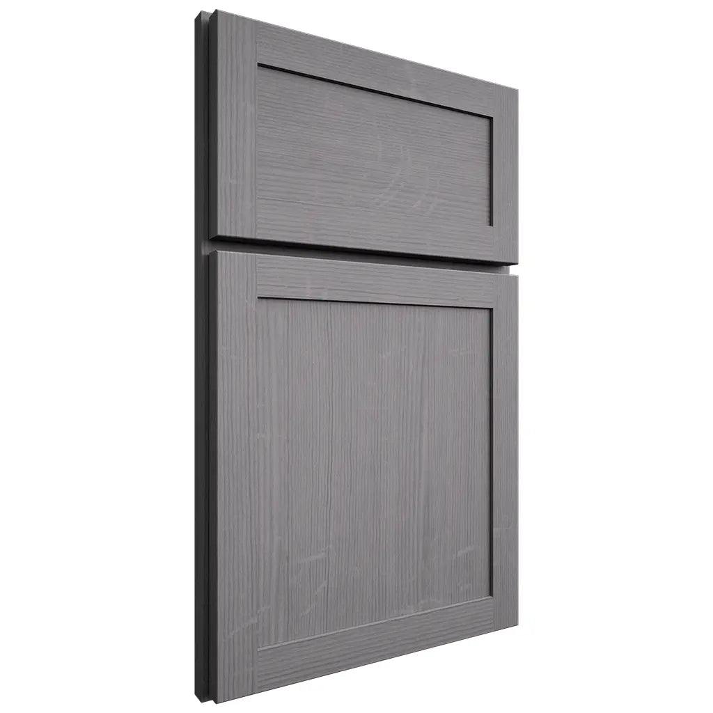 Shiloh Cabinetry Full Overlay Malibu White Oak Quarter Sawn Sterling Door