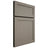 Shiloh Cabinetry Full Overlay Malibu White Oak Quarter Sawn Thyme Door
