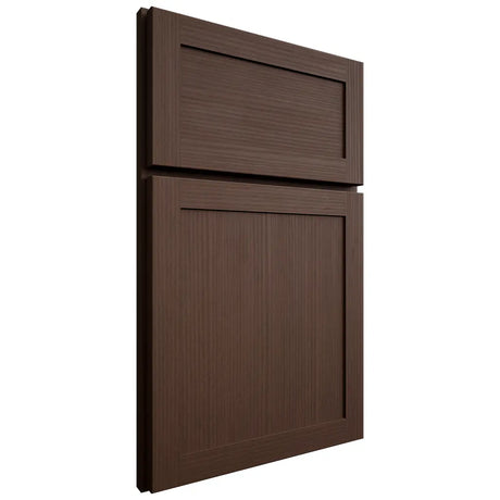 Shiloh Cabinetry Full Overlay Malibu White Oak Rift Cut Braun Door