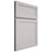 Shiloh Cabinetry Full Overlay Malibu White Oak Rift Cut Cotton Door
