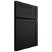 Shiloh Cabinetry Full Overlay Malibu White Oak Rift Cut Espresso Door