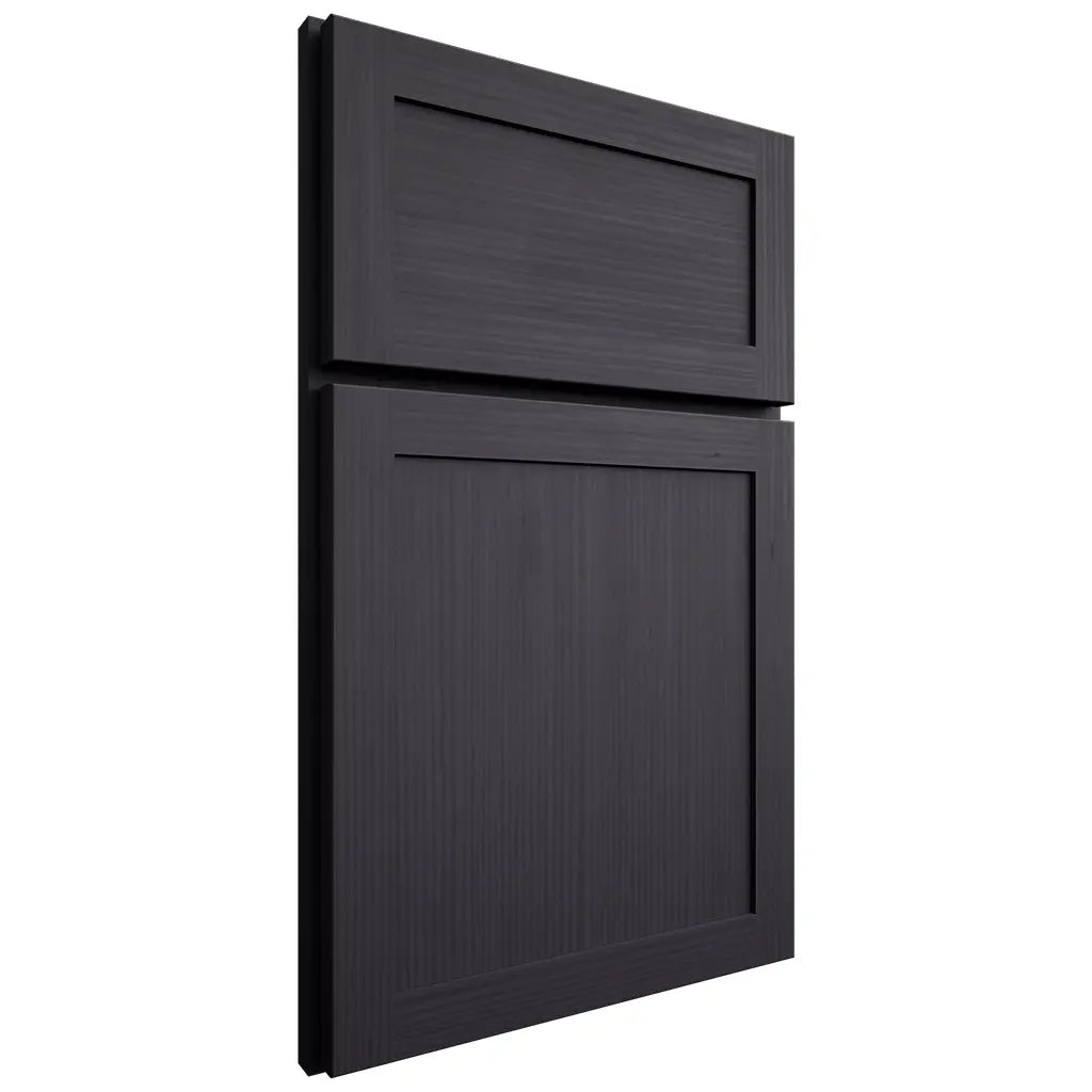Shiloh Cabinetry Full Overlay Malibu White Oak Rift Cut Harbor Door