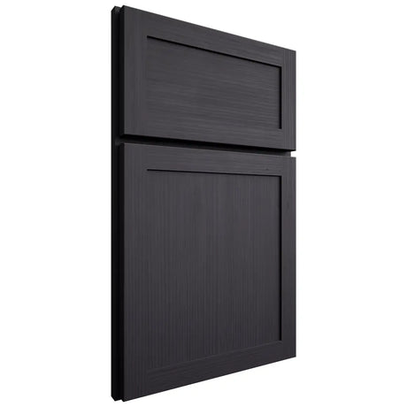 Shiloh Cabinetry Full Overlay Malibu White Oak Rift Cut Harbor Door