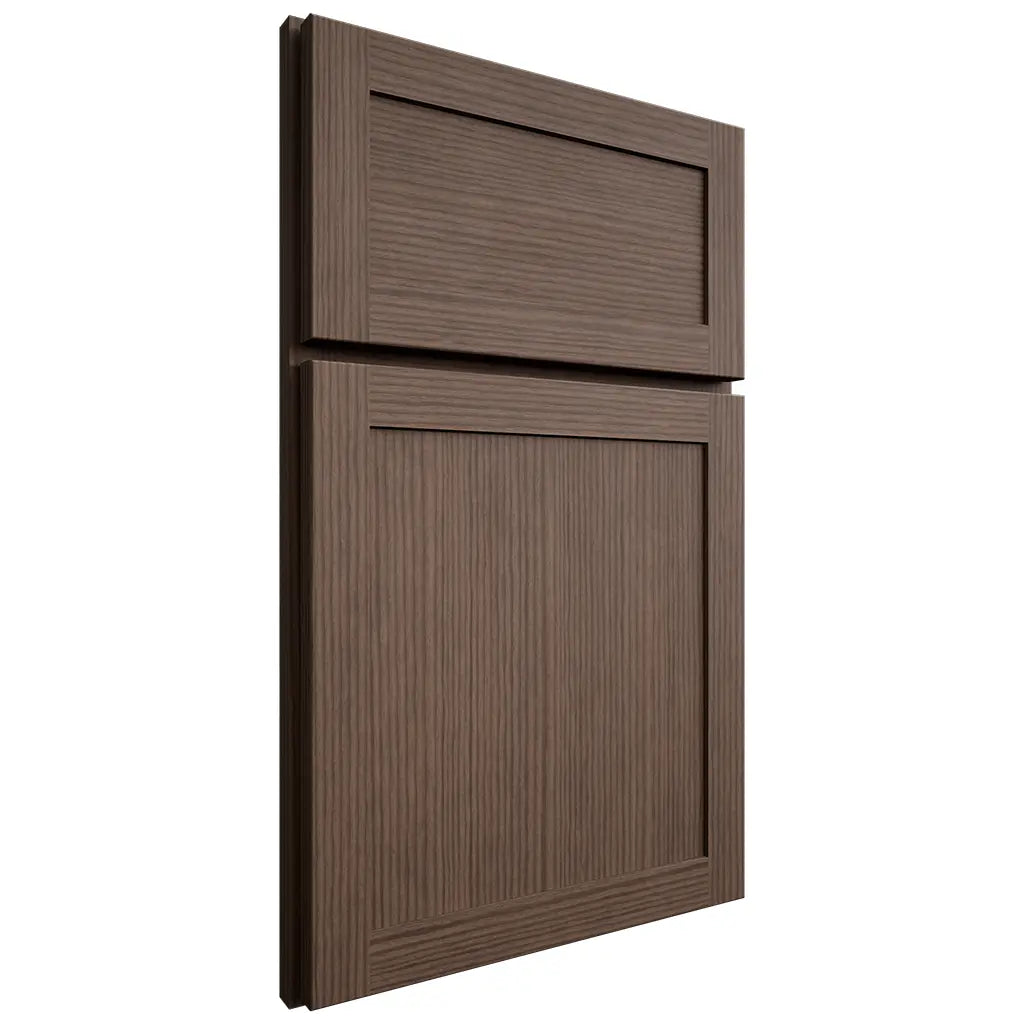 Shiloh Cabinetry Full Overlay Malibu White Oak Rift Cut Mineral Door