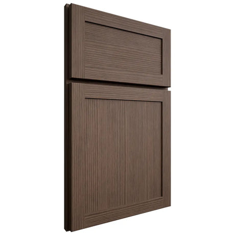Shiloh Cabinetry Full Overlay Malibu White Oak Rift Cut Mineral Door