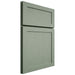 Shiloh Cabinetry Full Overlay Malibu White Oak Rift Cut Moss Door