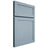 Shiloh Cabinetry Full Overlay Malibu White Oak Rift Cut Sky Door