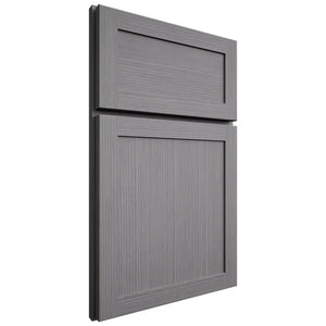 Shiloh Cabinetry Full Overlay Malibu White Oak Rift Cut Sterling Door