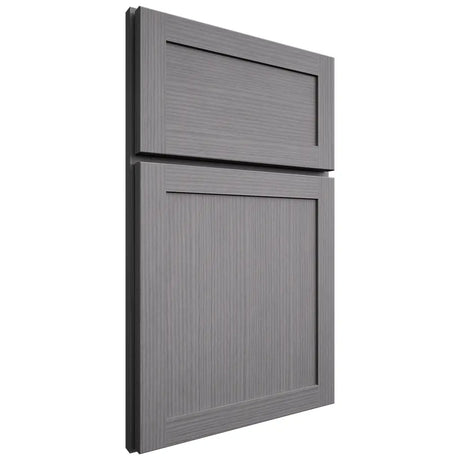 Shiloh Cabinetry Full Overlay Malibu White Oak Rift Cut Sterling Door