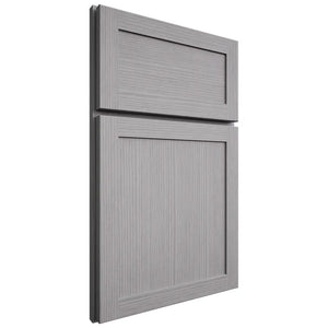 Shiloh Cabinetry Full Overlay Malibu White Oak Rift Cut Stratus Door