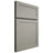 Shiloh Cabinetry Full Overlay Malibu One Paintable Evergreen Fog Door