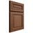 Shiloh Cabinetry Full Overlay Manchester Alder Plain Cut Cola Door