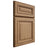 Shiloh Cabinetry Full Overlay Manchester Alder Plain Cut Dusty Road Door