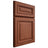 Shiloh Cabinetry Full Overlay Manchester Alder Plain Cut Sierra Door