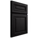 Shiloh Cabinetry Full Overlay Manchester Cherry Plain Cut Espresso Door