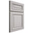 Shiloh Cabinetry Full Overlay Manchester Paintable Mindful Gray Door